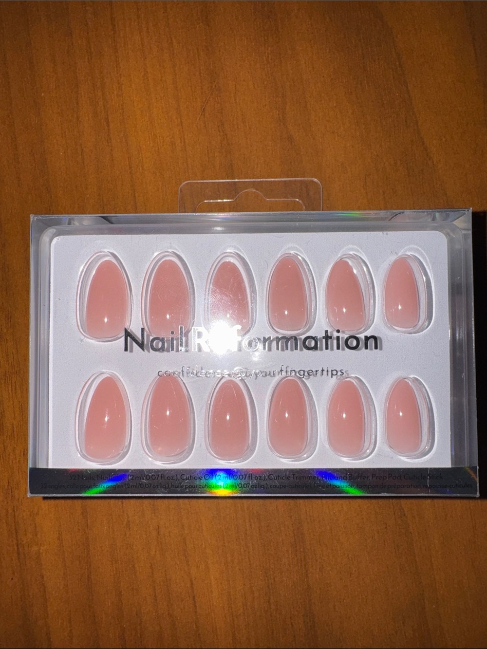 Nail Reformation Press-On Nails - Soft Nude Pink